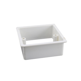 86型线盒2cm3 4公分拼装增高圈螺丝孔暗盒增高圈多功能线盒加高圈