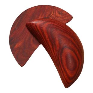 红檀圣卦双龙桃木茭杯羊角圣杯红木掷杯圣卦阴阳杯拜拜佛堂用品