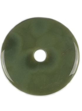 天然古青玉石平安扣办公室招财玉