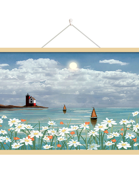 ins北欧风花海挂画现代简约小清新风格治愈系装饰画餐厅轻奢温馨