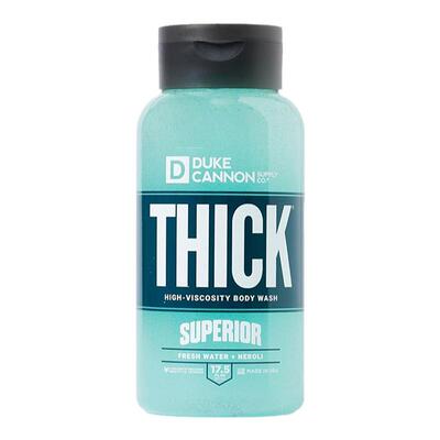 美国Duke Cannon-湖水橙花香矿物质温和去角质超浓清洁沐浴露