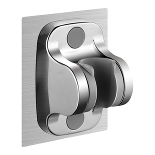 免打孔可调节花洒支架底座喷头挂座浴室淋浴器固定淋雨莲蓬墙