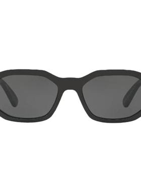 香港直邮Versace范思哲男士日常出行太阳镜秋季徽标黑色情人礼物