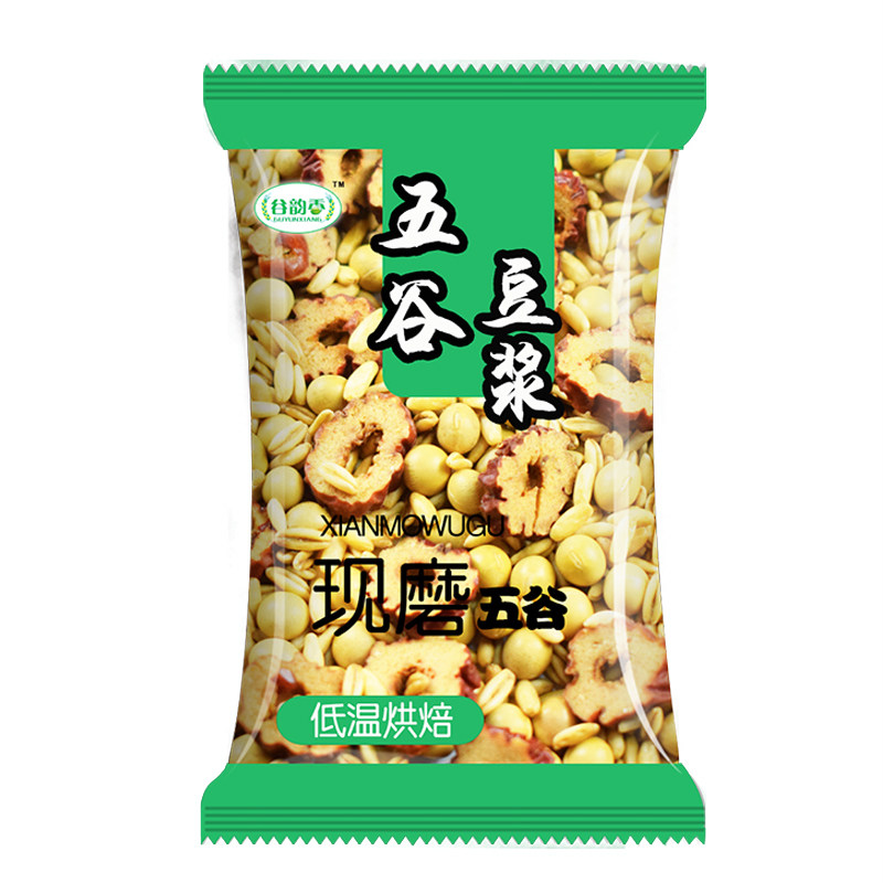 五谷豆浆料包熟五谷杂粮原料现磨小包装袋装低温烘焙商用家用早餐