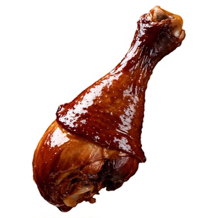 正品乡吧佬大鸡腿老卤五香整箱批发卤味鸡肉零食开袋即食独立包装