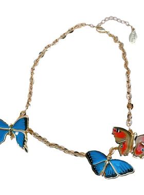 Billskinner手绘珐琅耳环