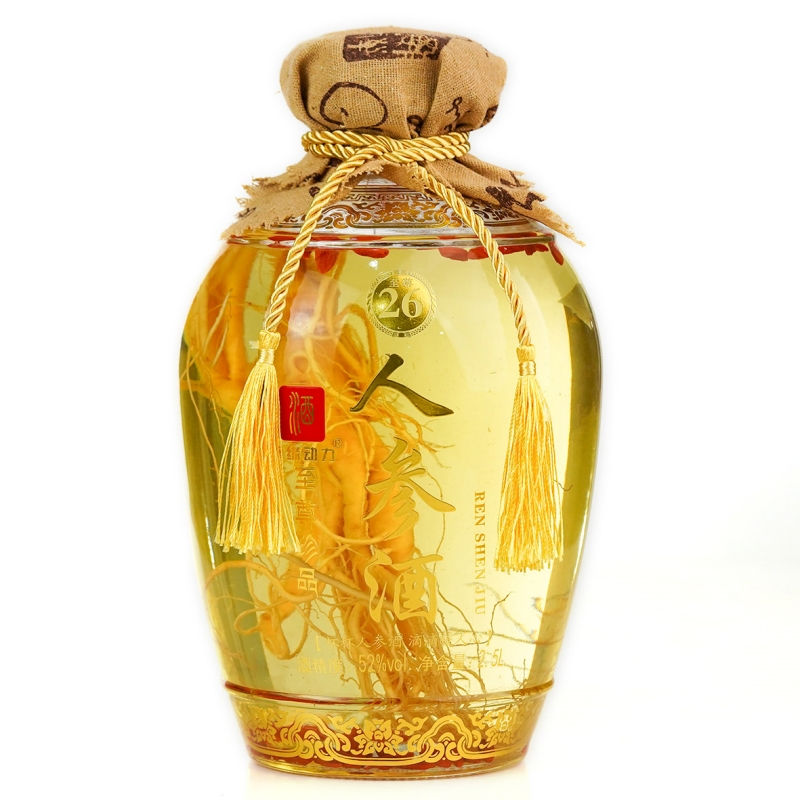 五斤大坛52度人参枸杞酒2500ml