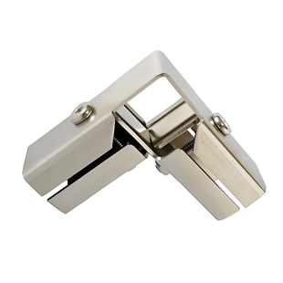 沪坚 20/25/30/40mm方管连接件不锈钢镀锌方钢免焊接免打孔架子