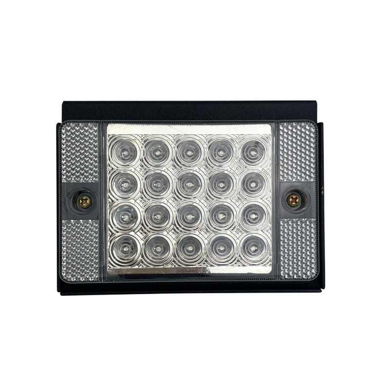 12V/24V汽车货车LED货车边灯雾灯行车灯红蓝爆闪灯后指示灯七彩灯