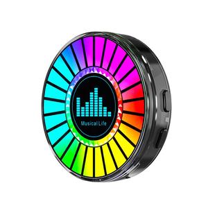 车载音乐氛围灯通风口装饰品汽车装饰灯LED声控感应七彩变色酷炫