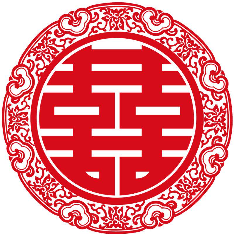 婚房布置佳印小筑喜字贴送角花