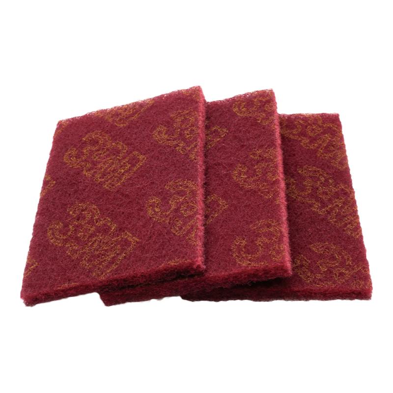 3M7447工业百洁布金属钢板拉丝金刚砂不锈钢抛光打磨厨房清洁抹布