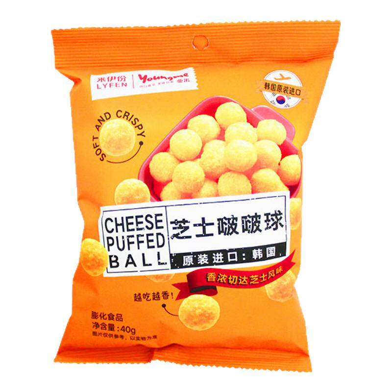 来伊份亚米芝士啵啵球40g*4包