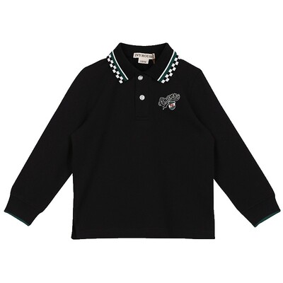 IvyHouse/常春藤男童撞色polo衫