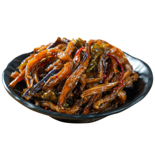 东北特产茄子干咸菜延边朝鲜族李窖主地窖酱茄子干辣椒泡菜韩式