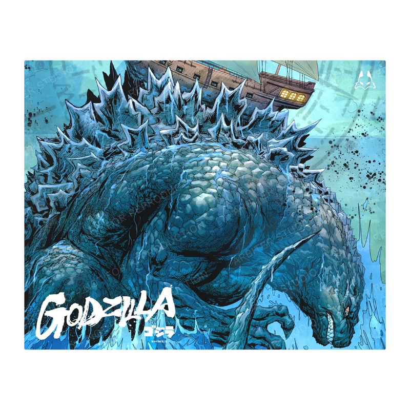 Arbiter Studio哥斯拉GODZILLA钢化玻璃鼠标垫大电竞游戏FPS专用