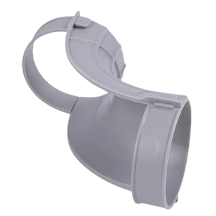 新风系统配件pe管75末端连接110弯头75弯头辅助弯波纹管配件90度