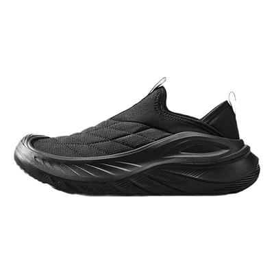 安踏探界男鞋一脚蹬懒人鞋2025新款冬季软底透气休闲爸爸运动鞋