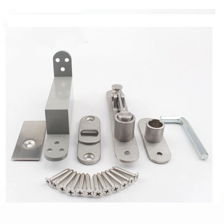 90度定位转轴内外开铰链合页隐型门旋转轴木门暗藏合页天地轴批发