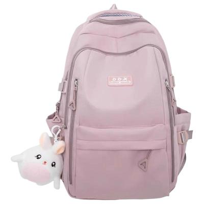 书包女生大学生高中学生初中生小学2024新款大容量背包旅行双肩包