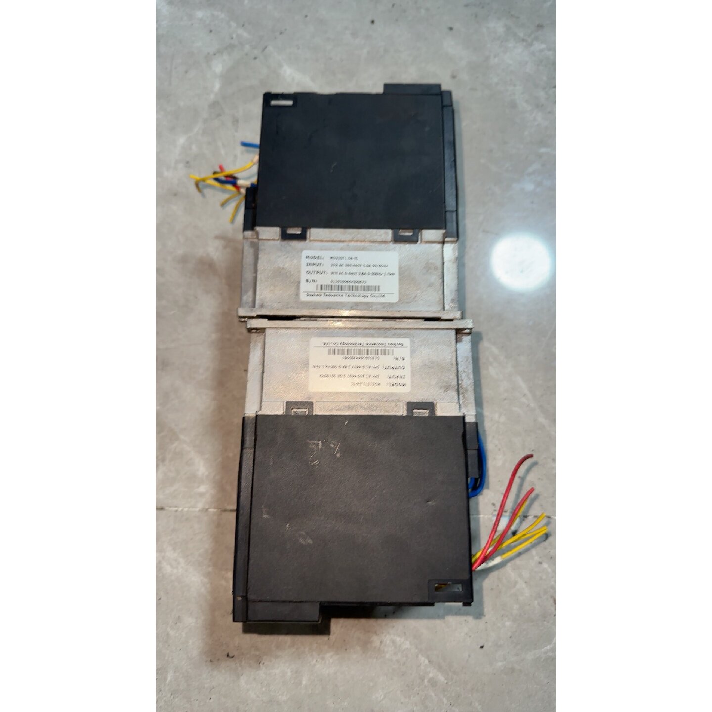 议价汇川变频器MD310T1.5BTC拆机货实物照片缺面维修图片