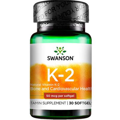 斯旺森活性维生素k2-mk7软胶囊