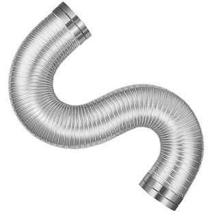 抽油烟机排风管不锈钢排气管排烟管道热水器加厚软管铝箔通风管子