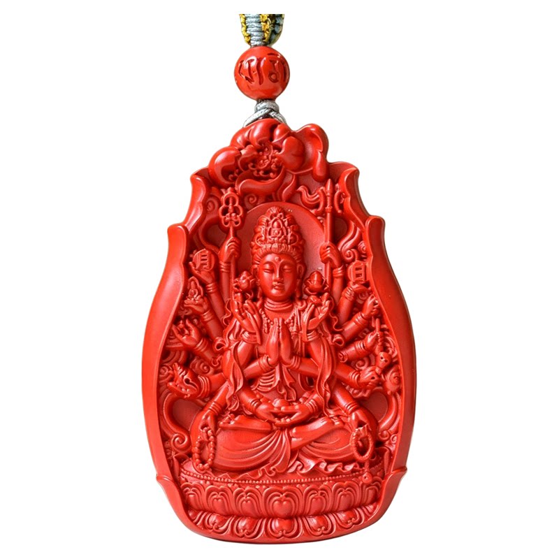 润养妍朱砂守护神吊坠