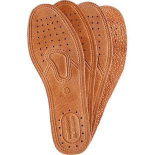 【2双装】除臭真皮鞋垫男女防臭吸汗透气加厚猪皮运动牛皮鞋垫