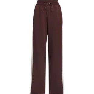 滔搏adidas阿迪达斯女子三条纹直筒裤运动训练休闲宽松长裤KB7588