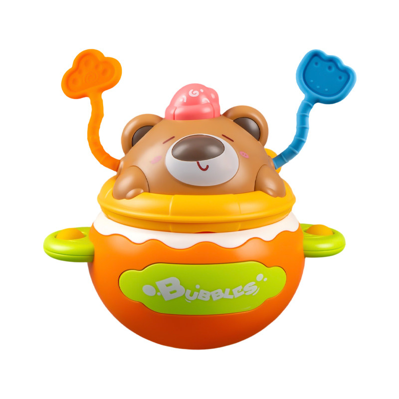 婴儿抬头引导不倒翁早教益智
