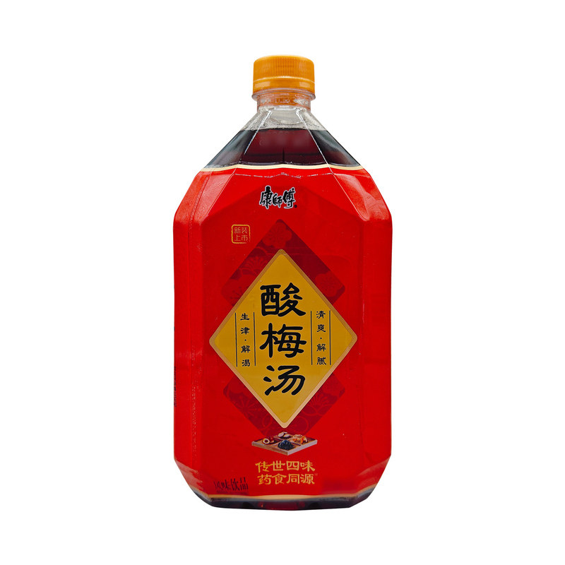 康师傅酸梅汤1升酸甜可口