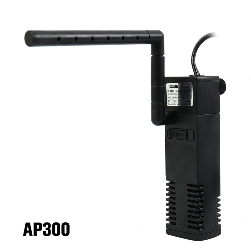 希腾小鱼缸过滤器 鱼缸内置过滤器 低水位龟缸过滤器 乌龟过滤器