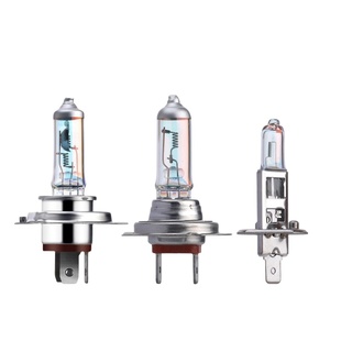 汽车大灯灯泡H1H7H4远近光12V100W氙气灯大功率24V货卡车超亮白光