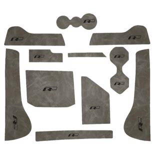 大众24款朗逸plus车内装饰汽车用品大全水杯垫改装全车配件门槽垫