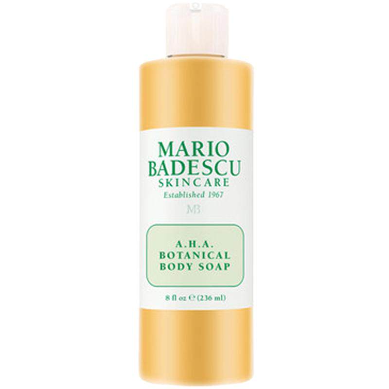 Mario Badescu果酸草本葡萄柚沐浴露乳去鸡皮去角质祛痘mb后背