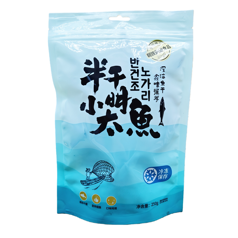 延边半干小明太鱼甜口味250g鱼干