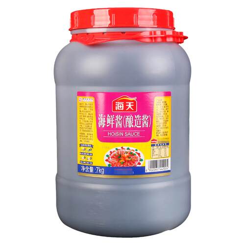 海天海鲜酱商用7kg大桶餐饮装爆炒即食手抓饼烧烤用海鲜火锅红烧