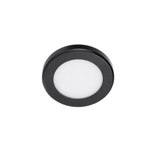 超薄层板灯柜内迷你照明灯展柜置物架下明装小筒灯220v免驱免开孔