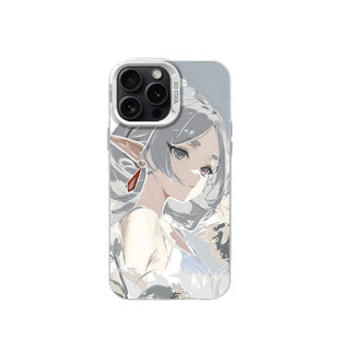 二次元手机壳葬送的芙莉莲适用苹果17彩银iphone16辛美尔华为m70荣耀gt小米17红米K80iqoo13防摔neo9一加ace5