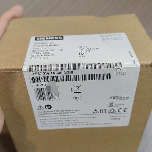 溢价-SIMATIC S7-1200 CPU模块，型号6ES