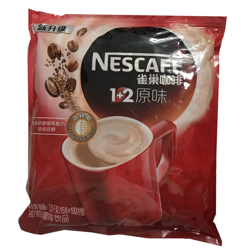 雀巢原味三合一速溶即溶咖啡