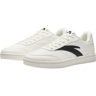 安踏活力经典薄底低帮板鞋男鞋春季2026新款小白鞋官方旗舰运动鞋