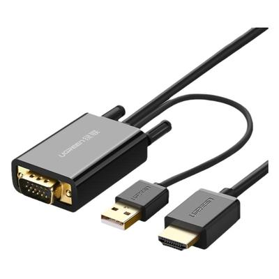 绿联vga转hdmi线音频转换器