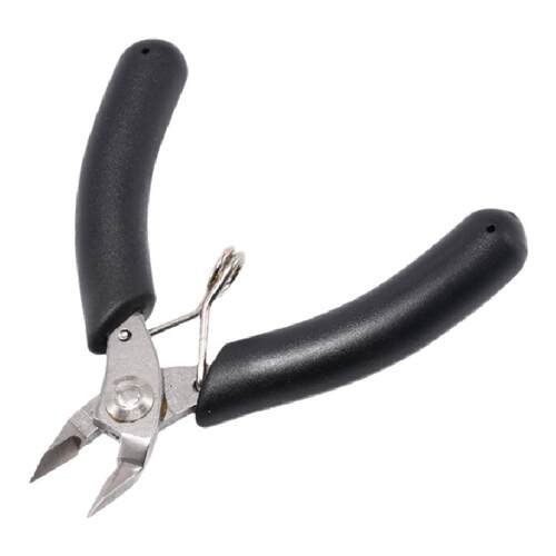 掌心迷你电子钳不锈钢手工剪钳工业型剪切斜口钳水口钳小号尖嘴钳