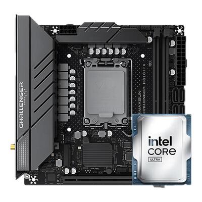 英特尔U5 245KF 245K铭瑄H810ITX挑战者B860M终结者瑷珈主板U套装