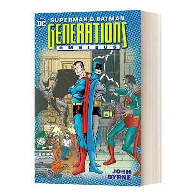 英文原版 Superman and Batman Generations Omnibus DC漫画 超人与蝙蝠侠 精装收藏 英文版 进口英语原版书籍