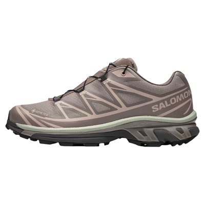 SALOMON萨洛蒙 XT-6 GORE-TEX 户外功能鞋 男女款 灰棕L47732600