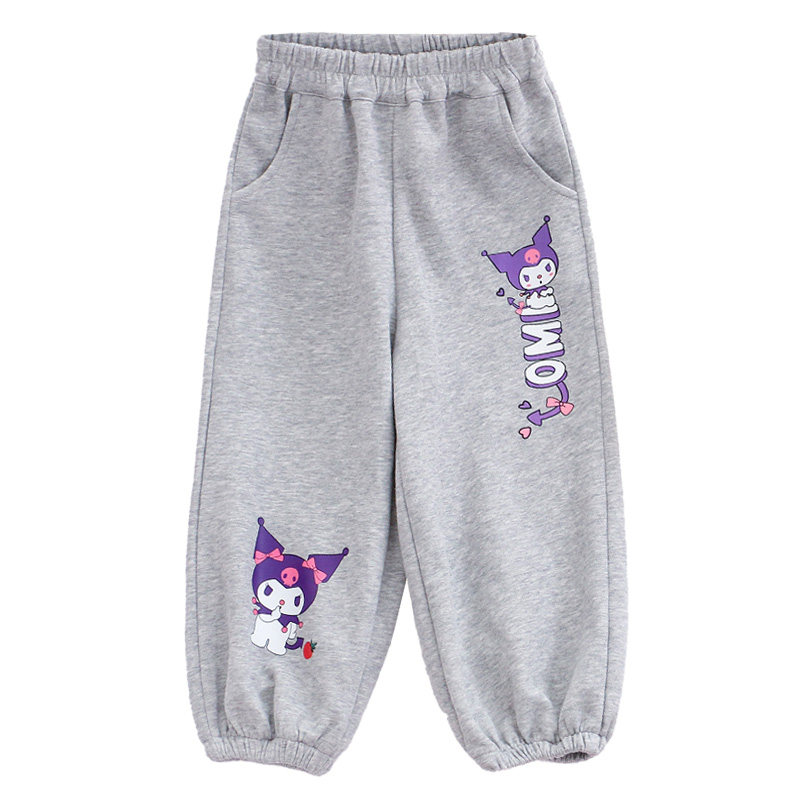 女童休闲春秋校服裤运动裤