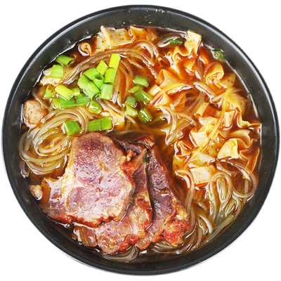 粉丝速食米线安徽特产淮南牛肉汤